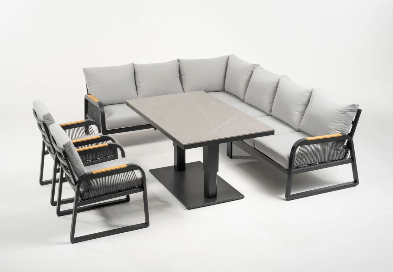 Limnos Lounge anthrazit / grau – Bild 9
