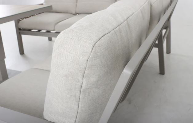 Hellas Lounge greige / honig / grau – Bild 7