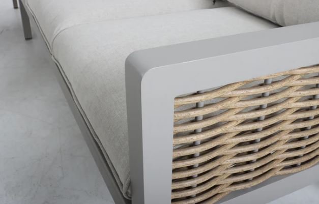 Hellas Lounge greige / honig / grau – Bild 8
