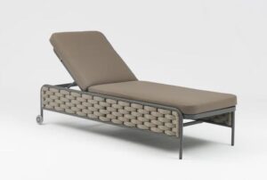 Kreta Liege anthrazit / beige-meliert