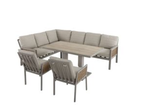 Hellas Lounge greige / honig / grau