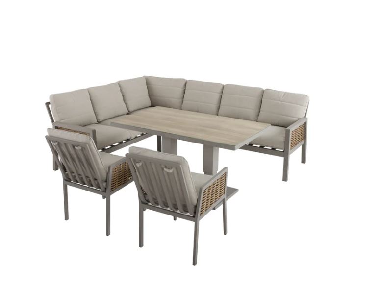 Hellas Lounge greige / honig / grau