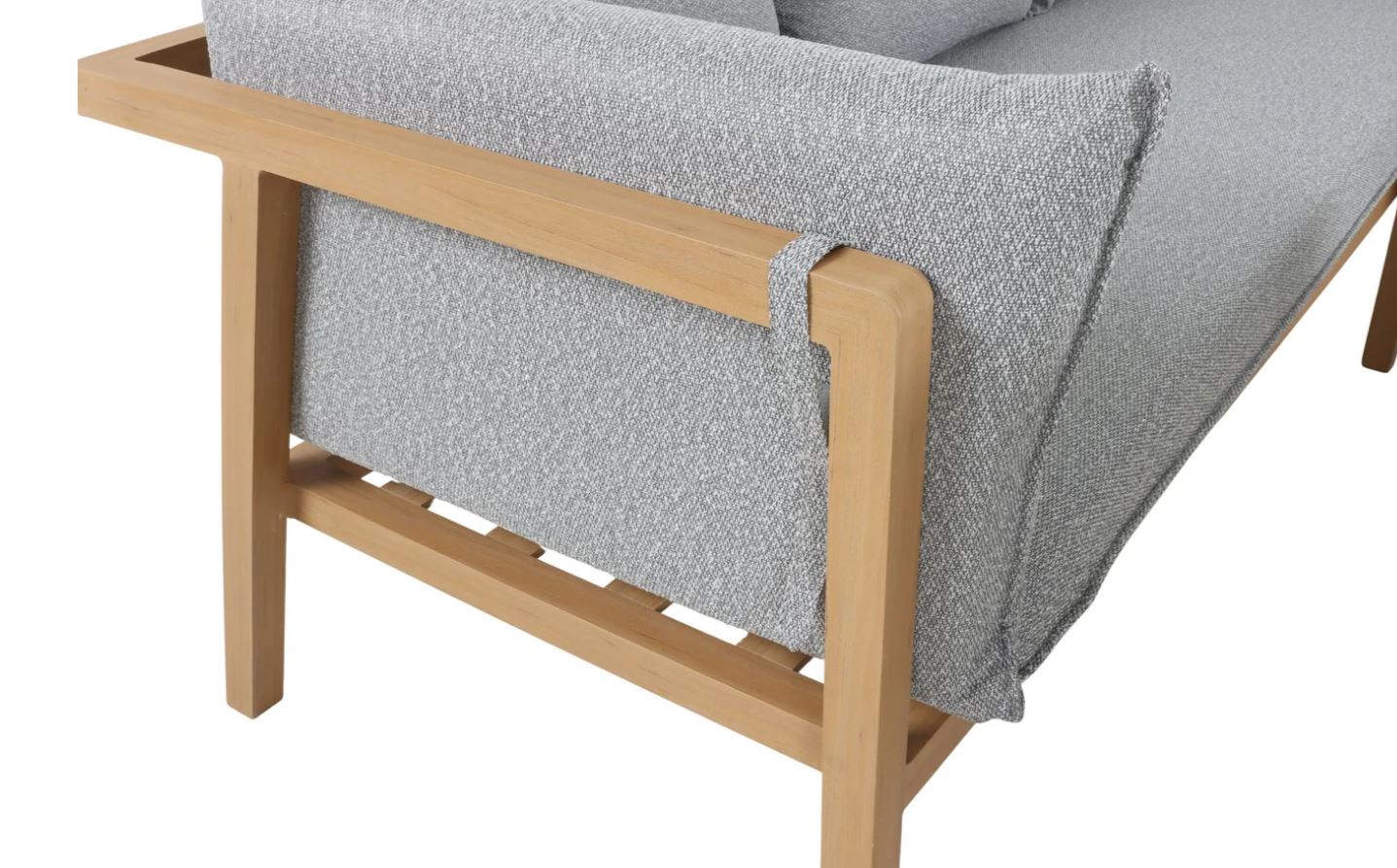 Merlot Lounge Holz-Optik / grau – Bild 11