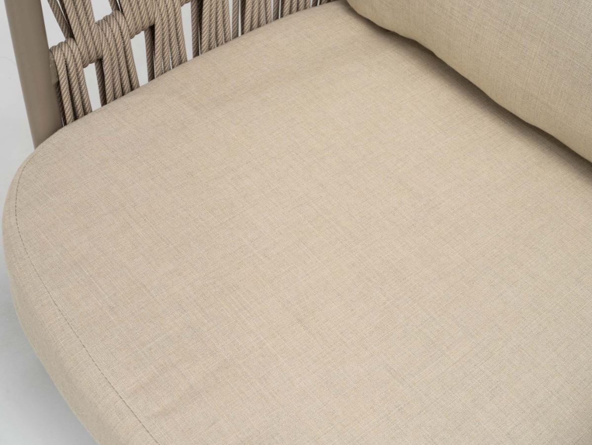 Fan Lounge taupe / beige-meliert – Bild 11