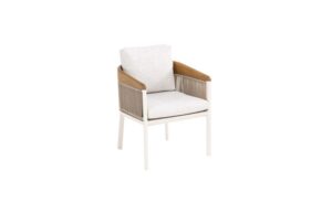 Bienno Stuhl ivory / taupe