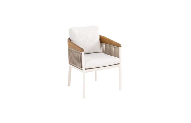 Bienno Stuhl ivory / taupe